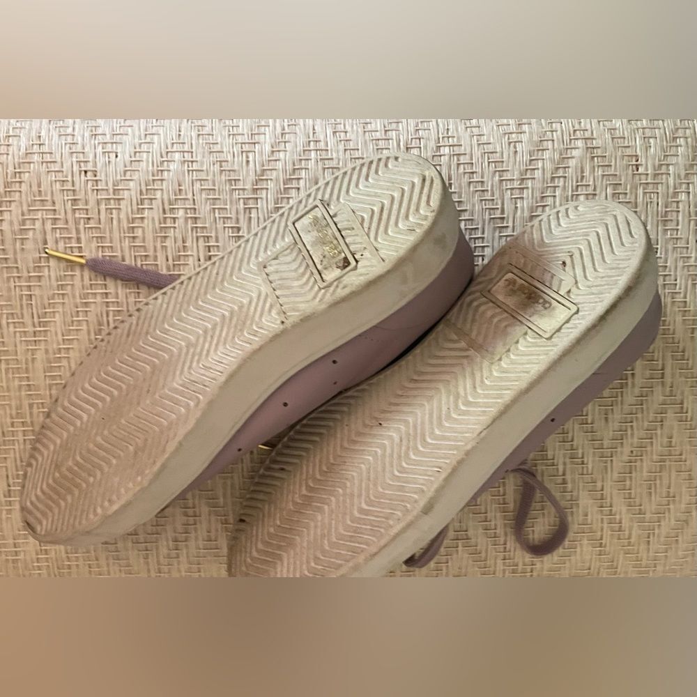 Adidas Sleek Lavender Women’s Retro Low Profile Sneakers EUC Size 7.5 - Picture 5 of 7